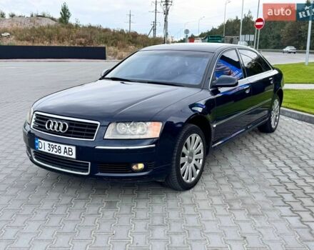 Синий Ауди А8, объемом двигателя 4.2 л и пробегом 221 тыс. км за 5600 $, фото 1 на Automoto.ua