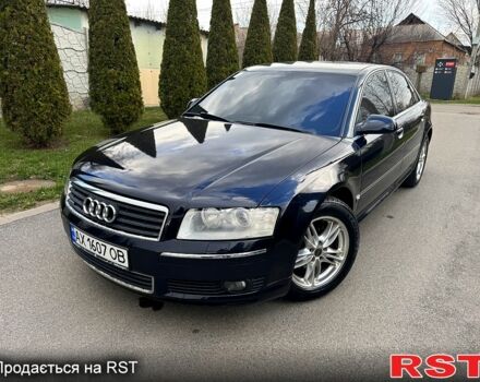 Синий Ауди А8, объемом двигателя 3 л и пробегом 330 тыс. км за 7499 $, фото 1 на Automoto.ua