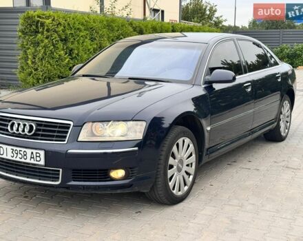 Синій Ауді A8, об'ємом двигуна 4.17 л та пробігом 221 тис. км за 5999 $, фото 1 на Automoto.ua