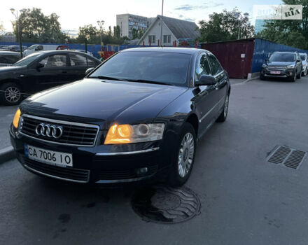 Синий Ауди А8, объемом двигателя 3 л и пробегом 275 тыс. км за 4499 $, фото 1 на Automoto.ua