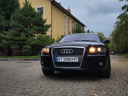 Ауди А8 2007 в Долине на Automoto.ua Синий Ауди А8, объемом двигателя 4.2 л и пробегом 185 тыс. км за 8650 $, фото 1 на Automoto.ua