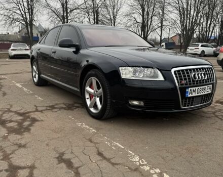 Синій Ауді A8, об'ємом двигуна 4.1 л та пробігом 270 тис. км за 11200 $, фото 1 на Automoto.ua