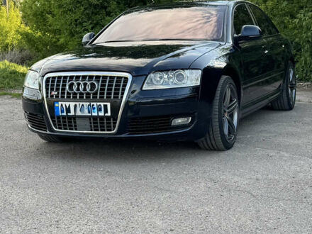 Ауди А8 2008 в Житомире на Automoto.ua Синий Ауди А8, объемом двигателя 4.2 л и пробегом 360 тыс. км за 11800 $, фото 1 на Automoto.ua