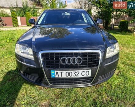 Синий Ауди А8, объемом двигателя 3 л и пробегом 288 тыс. км за 9100 $, фото 1 на Automoto.ua