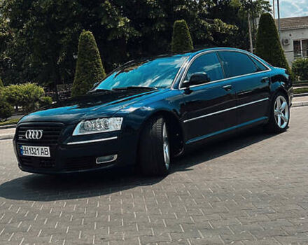 Синий Ауди А8, объемом двигателя 4.2 л и пробегом 440 тыс. км за 13000 $, фото 1 на Automoto.ua