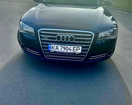 Синий Ауди А8, объемом двигателя 4.2 л и пробегом 210 тыс. км за 16000 $, фото 1 на Automoto.ua