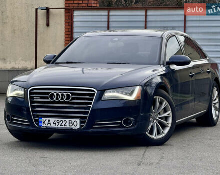 Синий Ауди А8, объемом двигателя 4.16 л и пробегом 160 тыс. км за 14300 $, фото 1 на Automoto.ua
