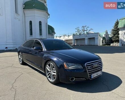 Синий Ауди А8, объемом двигателя 4.16 л и пробегом 202 тыс. км за 11500 $, фото 1 на Automoto.ua