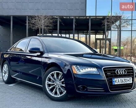 Синий Ауди А8, объемом двигателя 3 л и пробегом 224 тыс. км за 14599 $, фото 1 на Automoto.ua