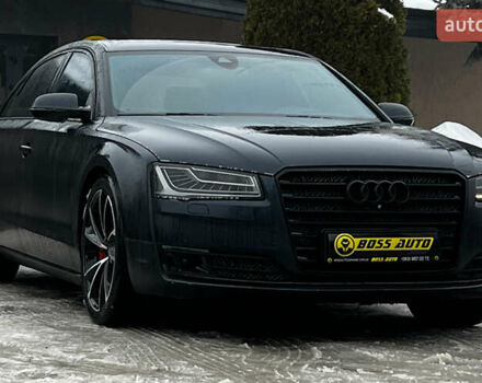 Синий Ауди А8, объемом двигателя 3 л и пробегом 151 тыс. км за 23750 $, фото 1 на Automoto.ua