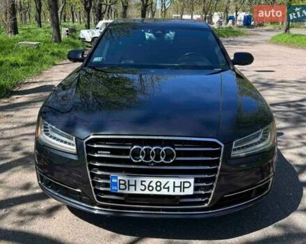Синій Ауді A8, об'ємом двигуна 3 л та пробігом 57 тис. км за 31800 $, фото 1 на Automoto.ua