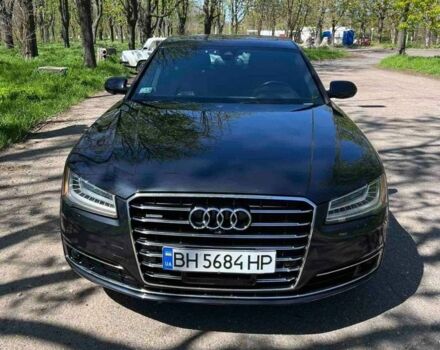 Синий Ауди А8, объемом двигателя 3 л и пробегом 57 тыс. км за 31800 $, фото 1 на Automoto.ua