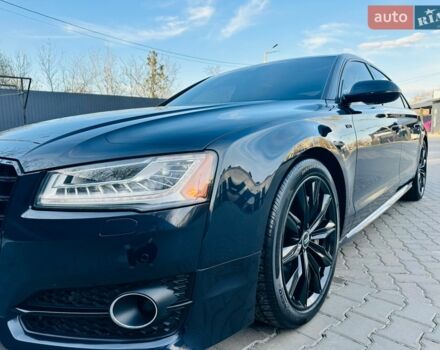 Синий Ауди А8, объемом двигателя 4 л и пробегом 240 тыс. км за 17999 $, фото 1 на Automoto.ua