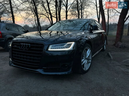 Синій Ауді A8, об'ємом двигуна 3 л та пробігом 111 тис. км за 32499 $, фото 1 на Automoto.ua
