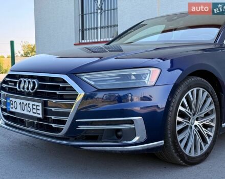 Синій Ауді A8, об'ємом двигуна 3 л та пробігом 43 тис. км за 45999 $, фото 1 на Automoto.ua
