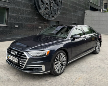 Синій Ауді A8, об'ємом двигуна 3 л та пробігом 103 тис. км за 37000 $, фото 1 на Automoto.ua
