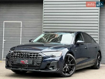 Ауди А8 2022 в Киеве на Automoto.ua Синий Ауди А8, объемом двигателя 3 л и пробегом 54 тыс. км за 69900 $, фото 1 на Automoto.ua
