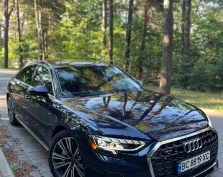 Синій Ауді A8, об'ємом двигуна 3 л та пробігом 57 тис. км за 66800 $, фото 1 на Automoto.ua
