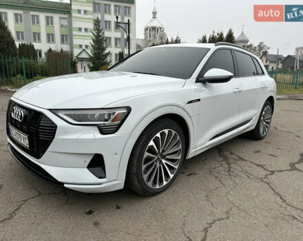 Белый Ауди E-Tron, объемом двигателя 0 л и пробегом 49 тыс. км за 33900 $, фото 1 на Automoto.ua