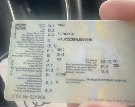 Белый Ауди E-Tron, объемом двигателя 0 л и пробегом 48 тыс. км за 33000 $, фото 20 на Automoto.ua