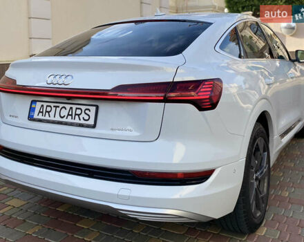 Білий Ауді E-Tron, об'ємом двигуна 0 л та пробігом 56 тис. км за 35900 $, фото 12 на Automoto.ua