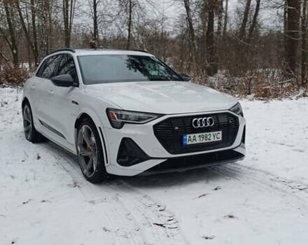 Белый Ауди E-Tron, объемом двигателя 0 л и пробегом 19 тыс. км за 49999 $, фото 12 на Automoto.ua