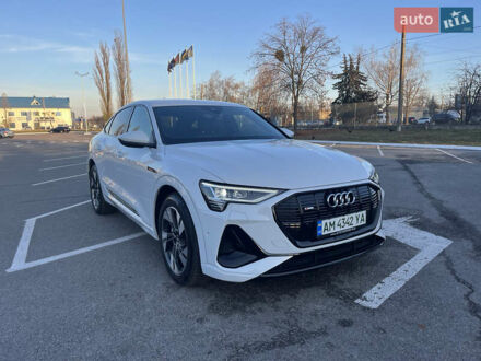 Ауди E-Tron 2021 в Житомире на Automoto.ua Белый Ауди E-Tron, объемом двигателя 0 л и пробегом 35 тыс. км за 34700 $, фото 1 на Automoto.ua