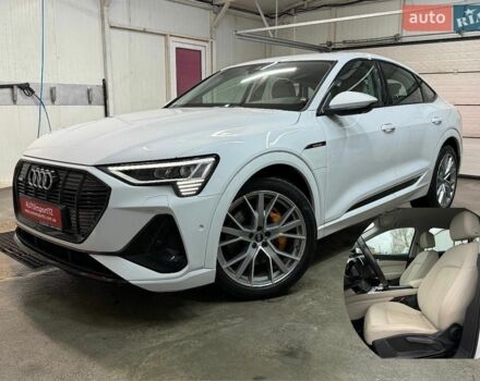 Белый Ауди E-Tron, объемом двигателя 0 л и пробегом 82 тыс. км за 35400 $, фото 1 на Automoto.ua