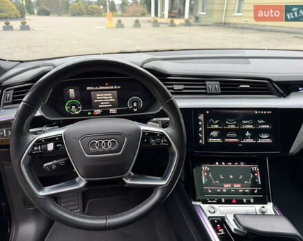 Чорний Ауді E-Tron, об'ємом двигуна 0 л та пробігом 54 тис. км за 37990 $, фото 16 на Automoto.ua