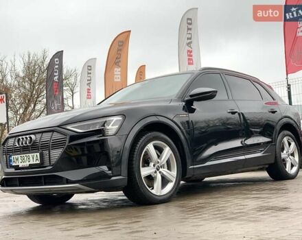 Черный Ауди E-Tron, объемом двигателя 0 л и пробегом 64 тыс. км за 35955 $, фото 1 на Automoto.ua