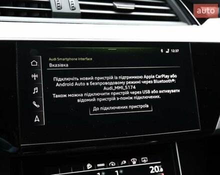 Чорний Ауді E-Tron, об'ємом двигуна 0 л та пробігом 78 тис. км за 43000 $, фото 21 на Automoto.ua