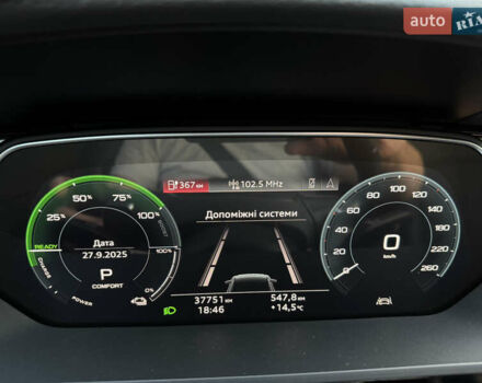 Чорний Ауді E-Tron, об'ємом двигуна 0 л та пробігом 35 тис. км за 37900 $, фото 8 на Automoto.ua