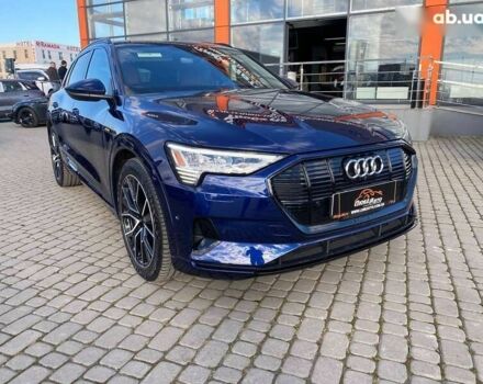 Черный Ауди E-Tron, объемом двигателя 3 л и пробегом 55 тыс. км за 34900 $, фото 1 на Automoto.ua
