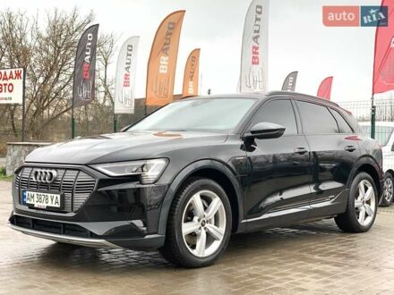 Чорний Ауді E-Tron, об'ємом двигуна 0 л та пробігом 64 тис. км за 35955 $, фото 1 на Automoto.ua