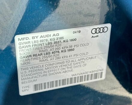 Ауди E-Tron, объемом двигателя 0 л и пробегом 55 тыс. км за 32500 $, фото 15 на Automoto.ua