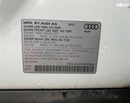 Ауди E-Tron, объемом двигателя 0 л и пробегом 82 тыс. км за 32900 $, фото 26 на Automoto.ua
