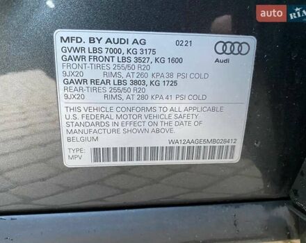 Сірий Ауді E-Tron, об'ємом двигуна 0 л та пробігом 53 тис. км за 29900 $, фото 31 на Automoto.ua