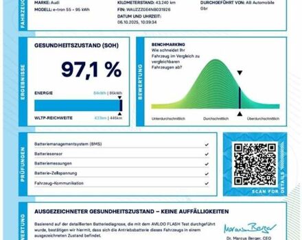 Серый Ауди E-Tron, объемом двигателя 0 л и пробегом 43 тыс. км за 48900 $, фото 25 на Automoto.ua