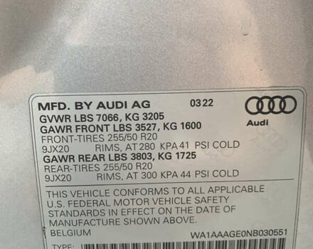 Серый Ауди E-Tron, объемом двигателя 0 л и пробегом 145 тыс. км за 29500 $, фото 95 на Automoto.ua