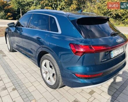 Синій Ауді E-Tron, об'ємом двигуна 0 л та пробігом 57 тис. км за 29950 $, фото 1 на Automoto.ua