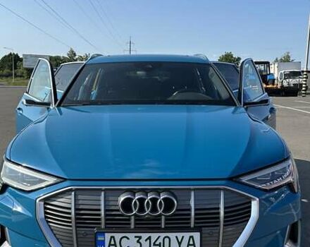Синій Ауді E-Tron, об'ємом двигуна 0 л та пробігом 101 тис. км за 33500 $, фото 1 на Automoto.ua