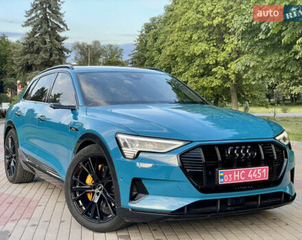 Синий Ауди E-Tron, объемом двигателя 0 л и пробегом 49 тыс. км за 35490 $, фото 1 на Automoto.ua