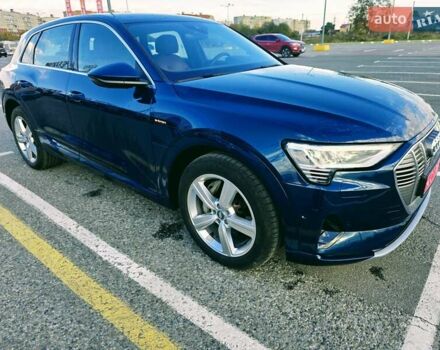 Синій Ауді E-Tron, об'ємом двигуна 0 л та пробігом 67 тис. км за 29799 $, фото 1 на Automoto.ua