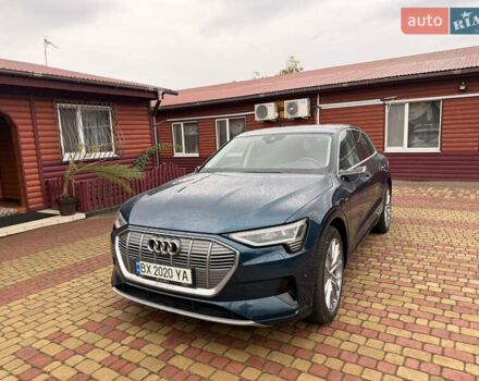 Синий Ауди E-Tron, объемом двигателя 0 л и пробегом 80 тыс. км за 33000 $, фото 1 на Automoto.ua
