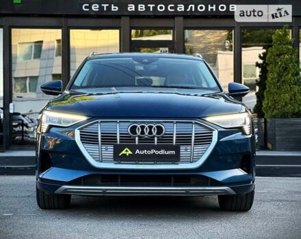 Синий Ауди E-Tron, объемом двигателя 0 л и пробегом 57 тыс. км за 42500 $, фото 1 на Automoto.ua