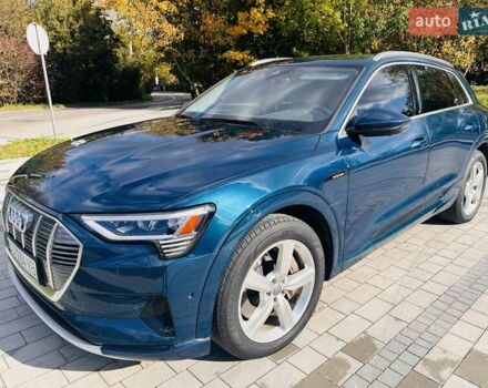 Синій Ауді E-Tron, об'ємом двигуна 0 л та пробігом 57 тис. км за 29950 $, фото 5 на Automoto.ua