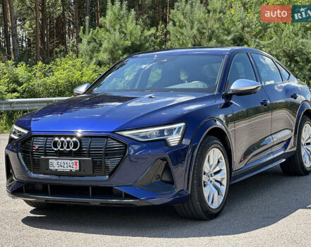 Синий Ауди E-Tron, объемом двигателя 0 л и пробегом 58 тыс. км за 43999 $, фото 2 на Automoto.ua