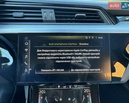 Синій Ауді E-Tron, об'ємом двигуна 0 л та пробігом 47 тис. км за 36500 $, фото 57 на Automoto.ua