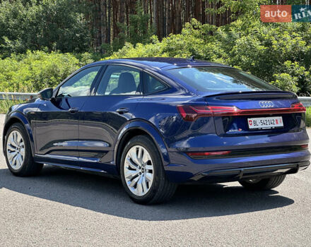 Синий Ауди E-Tron, объемом двигателя 0 л и пробегом 58 тыс. км за 43999 $, фото 5 на Automoto.ua