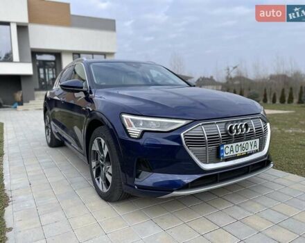 Синий Ауди E-Tron, объемом двигателя 0 л и пробегом 55 тыс. км за 37500 $, фото 6 на Automoto.ua